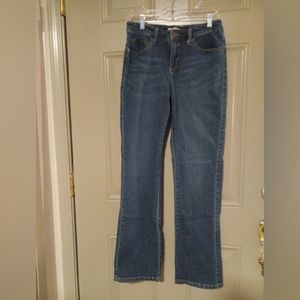 Lee Secretly Slender Lower on the Waist Womens 8 Medium Jeans